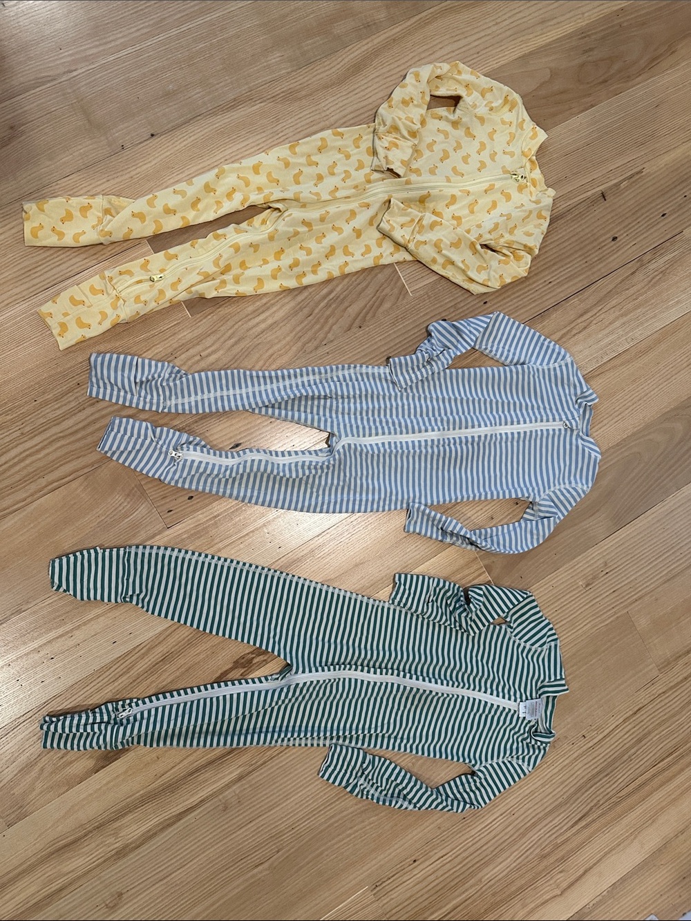 Hanna Andersson, size 3T Pajamas Lot, 2 Way Zip